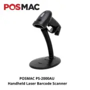 New POSMAC USB Handheld Laser Barcode Scanner PS-2000AU POS Barcode Reader