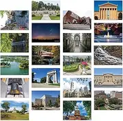 Vintage United States Pennsylvania Landscape Postcards Pack 20pc/Set Postcards from Around the World Greeting Cards for Business World Travel Postcard for Mailing Decor Gift