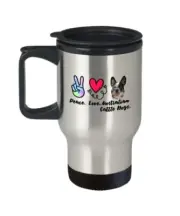 Australian Cattle Dogs Travel Mug, Australian Cattle Dogs Gift Idea
