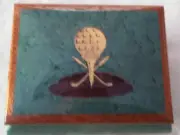 Reuge Music "Golf Ball" Music Box with Reuge 18 Note Tune " It's Impossible "