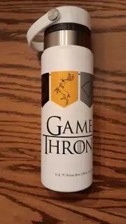 Game of Thrones Water Bottle h2go Realm Stainless Steel 25 Oz