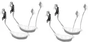 4 Pcs Chin Strap Bean Bags Kids Hardhat Straps Helmet Chain Strap Universal Helmet Chin Band Hat Chin Cord Football Helmets Hard Hat Japanese Snacks Portable Protection Plastic