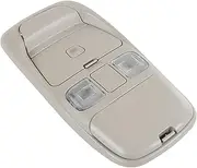 Nirakoka UPGRADED Overhead Console with Dome LED Lights & SunGlasses Storage - Compatible with Dodge Ram 1998-2001, Replaces PARTS# SN96TL2AA