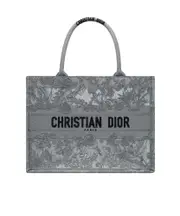 DiorOr Medium Dior Book Tote One size Gray