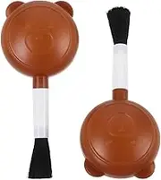 2pcs Air Blower Lens Cleaner Brush Ergonomic Dust Removal Tool for Cameras Keyboards and Gardening Compressed Air Cleaning with Strong Blast Function