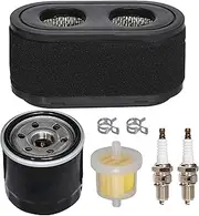 HIFROM Air Filter Oil Fuel Filter Spark Plug Tune Up Kit Compatible with Toro 74657 74661 74675 74680 74723 74760 74775 74784 74787 TimeCutter Riding Mower 127-9252 120-4276