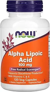 Now Foods Alpha Lipoic Acid 100mg 120 Vcaps