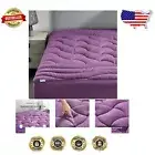 Ultra-Soft King Size Cooling Mattress Protector - Deep Pocket & Durable