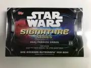 2021 Topps Star Wars Signature Series Hobby Box Autograph
