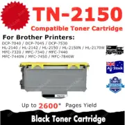 Compatible Toner TN2150 TN-2150 For Brother HL-2140 2142 2150N MFC-7340 7450