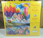 Soaring with Eagles Art by Lori Schory 1000 Piece Jigsaw Puzzle from Sunsout