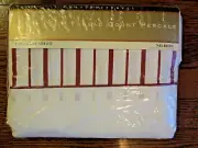 LADY PEPPERELL LUXURY 200TC PERCALE FULL FLAT SHEET NEW