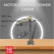 MOULD KING 17004 Motor Control Tower Crane with 1797 Pieces