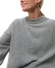 Whistles Split Back Sweater