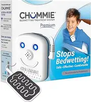 Premium Bedwetting Alarm for Deep Sleepers - Award Winning, Clinically Proven System with Loud Sounds, Bright Lights and Strong Vibrations, Blue