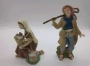 KINKADE NATIVITY Hawthorne Village FAITHFUL WAYFARER & THIRST NO MORE w/ COA NEW