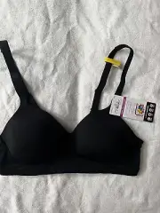 New Playtex Secrets Flex Fit Ultra Soft Comfort US4830 Playtex Black Bra Medium