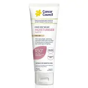 Cancer Council Daily Moisturiser Matte (Light Tint) SPF 50+ 75ml