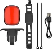 Rear Bike Lights, Cycling Safety Rear Lamp, Multifunctional Safety Warning Back Lights for Mountain and Road Night Riding
