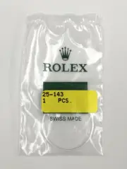 Genuine New Rolex Part No 25-143 Factory Sealed Acrylic Cyclop Crystal