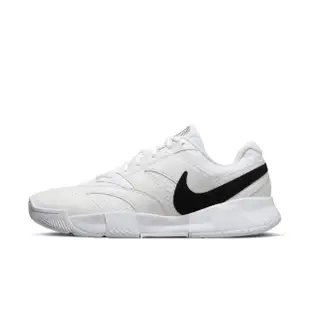 【NIKE 耐吉】網球鞋 男鞋 運動鞋 M COURT LITE 4 黑白 FD6574-100