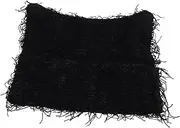 [YARNOW] Cat Ear Shaped Warm Hat Women Winter Hat Winter Hats for Women Women's Winter Hat Outdoor Activities Beanie Crochet Hat Crochet Cat Beanie Knit Beanie for Men Black Acrylic