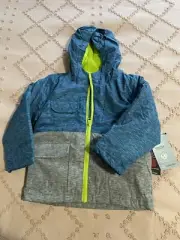 SWISS-TECH Boys Girls 2T COAT JACKET FLEECE 4 in 1 HEAVYWEIGHT Blue New w/ Tags
