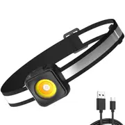 ABS Portable Outdoor Rechargeable Headlamp Night Fishing Light LED Headlamp