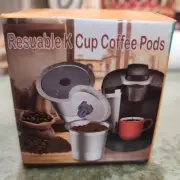 Noalto Reusable K Cups and Coffee Pods,Universal stainless steel k Cups for Keur