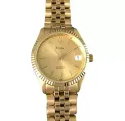 Bulova Automatic Gold Tone Stainless Steel Lady's watch, Swiss