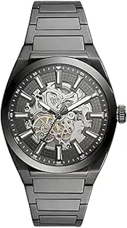 [FOSSIL] Watch Everett ME3206 Men's Smoke, Smoke, Bracelet Type