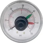 TLAOISUS ECX2712B1 0-60PSI Boxed Pressure Gauge with Dial Replacement for Select Hayward Filters ec65, ec65a, ec75 and ec75a