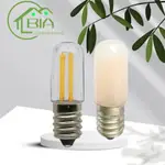 BIA LED 可調燈絲燈泡,E12/E14,2W 冰箱燈,12V,110V,220V,定制指示燈,2200K,2700