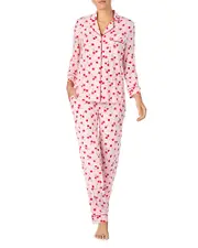 kate spade new york Printed Long Sleeve Pajama Set