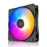 Deepcool 120mm PWM RF120 FS LED Fan Preset Purple/Blue/Orange LED Combination [DP-FLED3-RF120-FS]