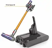 high capacity 21.6V 6000mAh "Compatible with" Dyson V8 Battery Li-Ion NEW