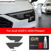 Pre-cut Headlights Smoke Paint Protection Vinyl Tint Wrap Film For Audi A3/S3 (for: Audi)