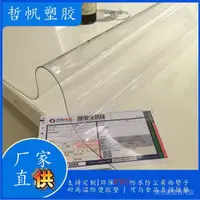 在飛比找蝦皮購物優惠-軟玻璃透明PVC膠板防水防油隔熱墊護桌墊磨砂桌布食品級安全耐