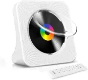 Portable CD Player with Bluetooth Home CD Player with LED Screen USB Port FM Rad