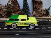 1/64 HO CUSTOM DECAL- CALIFORNIA WHEELS '56 CHEVY NOMAD