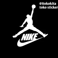 在飛比找蝦皮購物優惠-耐吉 貼紙切割標誌 NIKE JORDAN 鞋子摩托車頭盔 