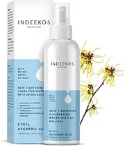 IND.EEKOS Pore Tightening Toner, Hydrating Water, Enhances Glow, and Refines Complexion, Enriched with Witch Hazel Extracts, Alcohol Free, Ideal for Women, For All Skin Types, 100ml