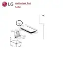 LG Genuine Cover Assembly, TV Part ACQ89579304 for GF-B590MBL GF-B590PL