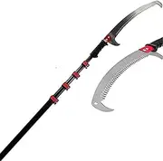 Telescopic Pole Saw 3.6-7.2M Foot Extendable Telescoping Landscaping Pole Saw Used for Pruning and Pruning Branches and leavHigh-Altitude Fruit Tree Branch Saw