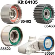 Dayco 84105 Engine Timing Belt Component Kit For Select 99-12 Saab Subaru Models