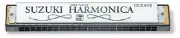 SUZUKI SU-24 C# Key OCTAVE 24 hole Tremolo Harmonica from Japan
