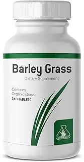 Graminex Barley Grass Tablets - Energy Boosting Greens Nutritional Supplement - Antioxidant-Rich Superfood with Multivitamin, Minerals, Amino Acids - Nutrition Balancing, Immunity Support - 240 Tabs