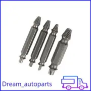 4Pcs Screw Extractor easy out Drill Bits Guide Broken Damaged Bolt Remover Set