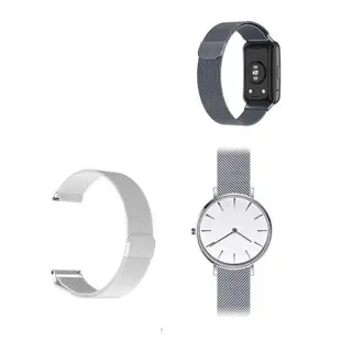 【米蘭尼斯】小米手錶 Xiaomi Watch S1 Active 錶帶寬度 22mm 手錶 磁吸 不鏽鋼金屬錶帶