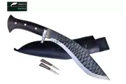 Genuine Gurkha Knife-10" Blade Black,(Rust Free) Panawal Gard khukri,knive GK&Co